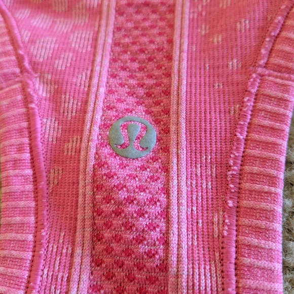 Pink lululemon workout tank - Picture 4 of 4
